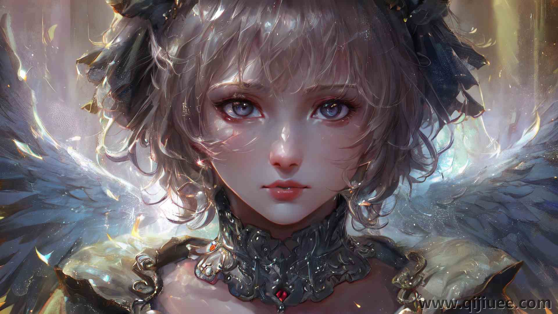 女性 艺术 AI艺术 插图 翅膀 绘画 电脑壁纸 4K壁纸3840 x 2160/5.02 MB-柒染云阁