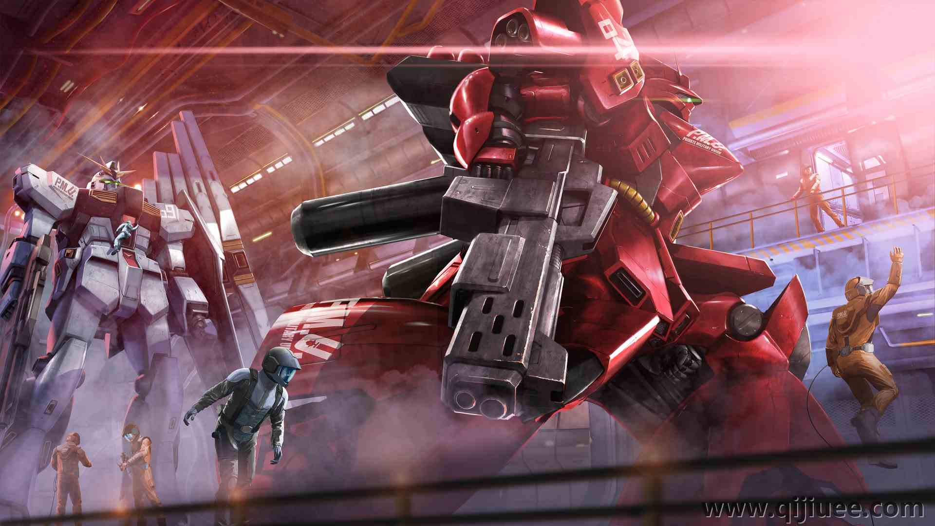 游戏 艺术 高达 机动战士 高达 机器人 泰森 电脑壁纸 4K壁纸3840 x 2160/10.76 MB-柒染云阁