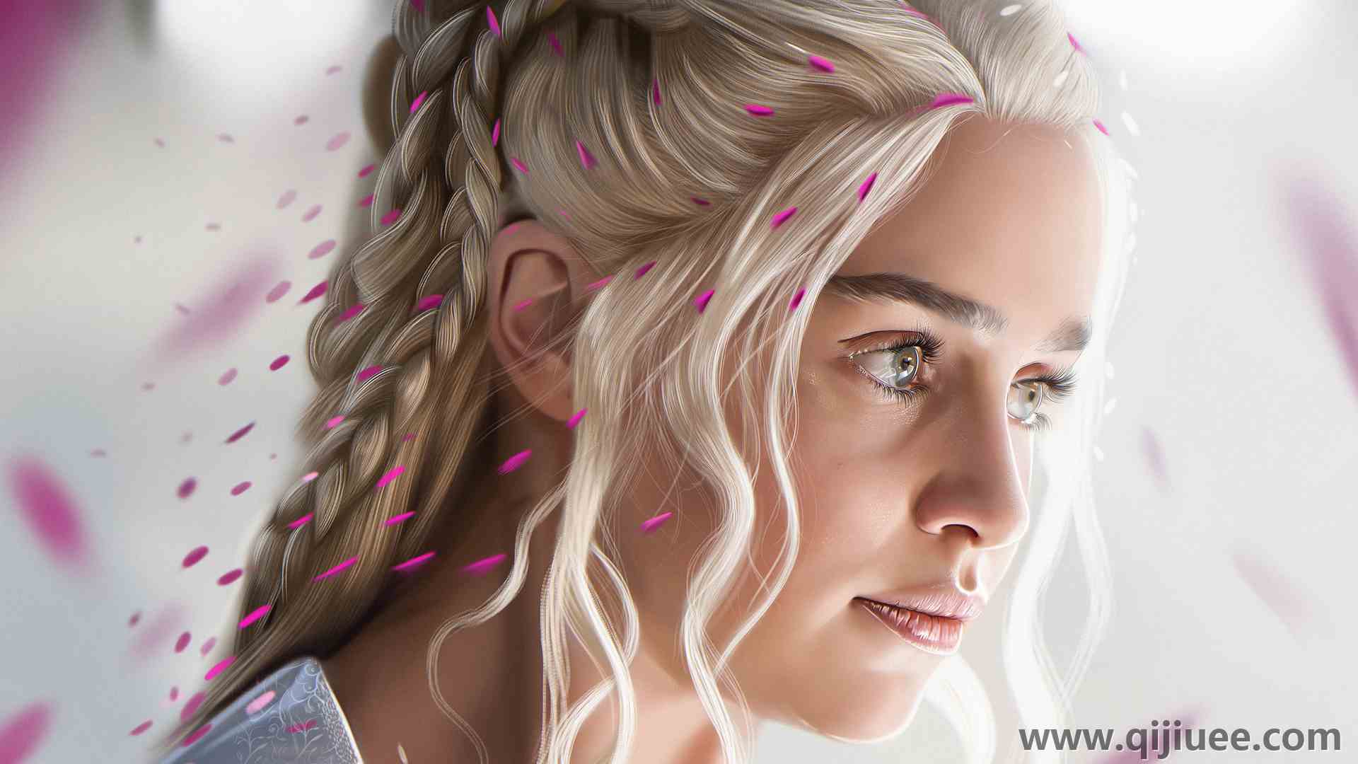 权力的游戏 AI艺术 电影 明星 龙妈  电脑壁纸 4K壁纸3840 x 2400/6.03 MB-柒染云阁