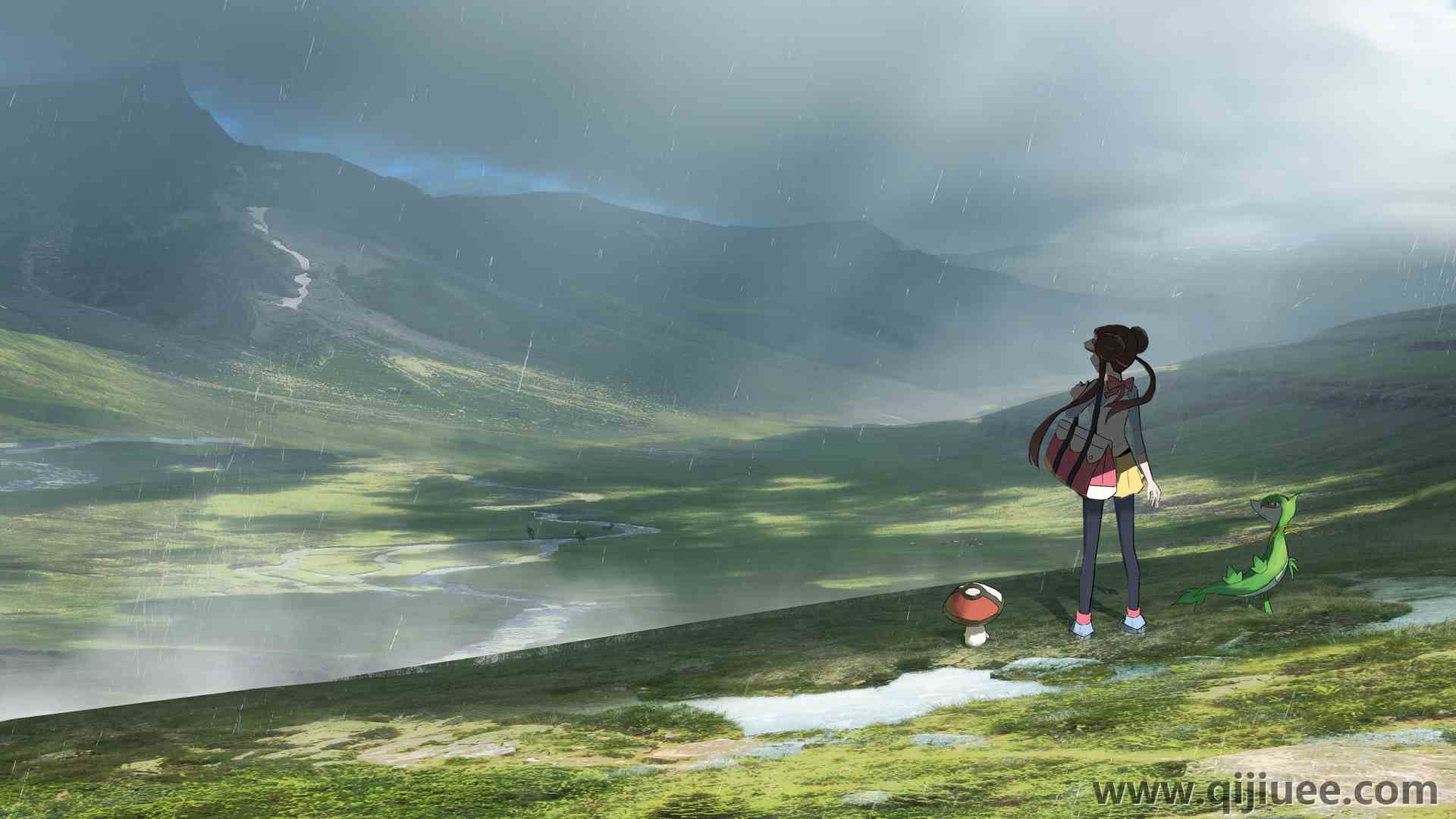 罗莎 精灵宝可梦 唯美 治愈系3840 x 2160/1.73 MB-柒染云阁