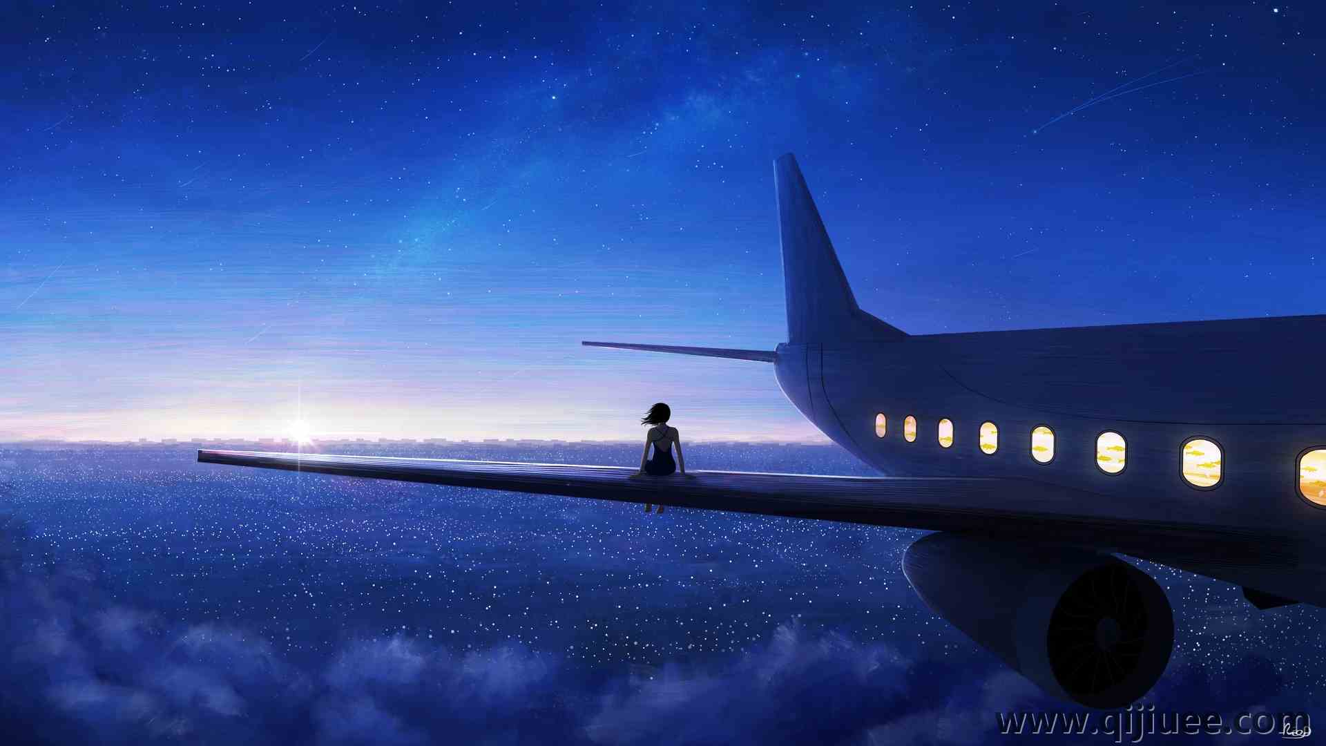 动漫 飞机 飞机 6194 x 3508/3 MB-柒染云阁