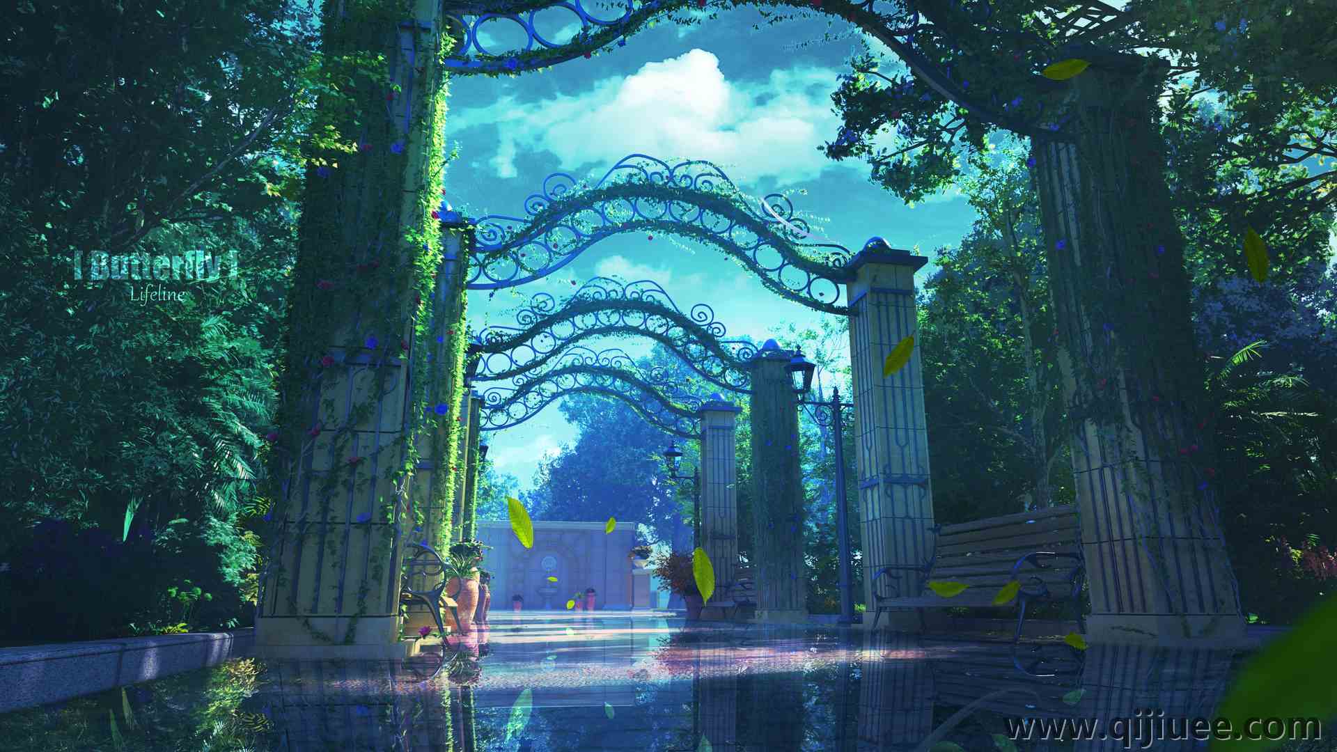 生命线 环境 花园 AI艺术 插图 动画 反射 云 自然  电脑壁纸 4K壁纸5000 x 2500/18.01 MB-柒染云阁
