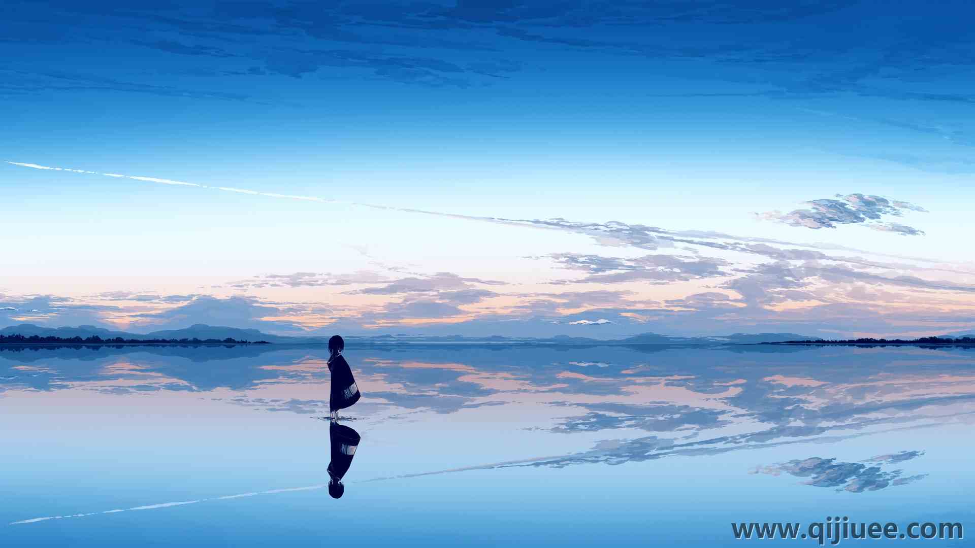 望向别处 水 云 天空 风景  电脑壁纸 4K壁纸5640 x 2400/1.82 MB-柒染云阁