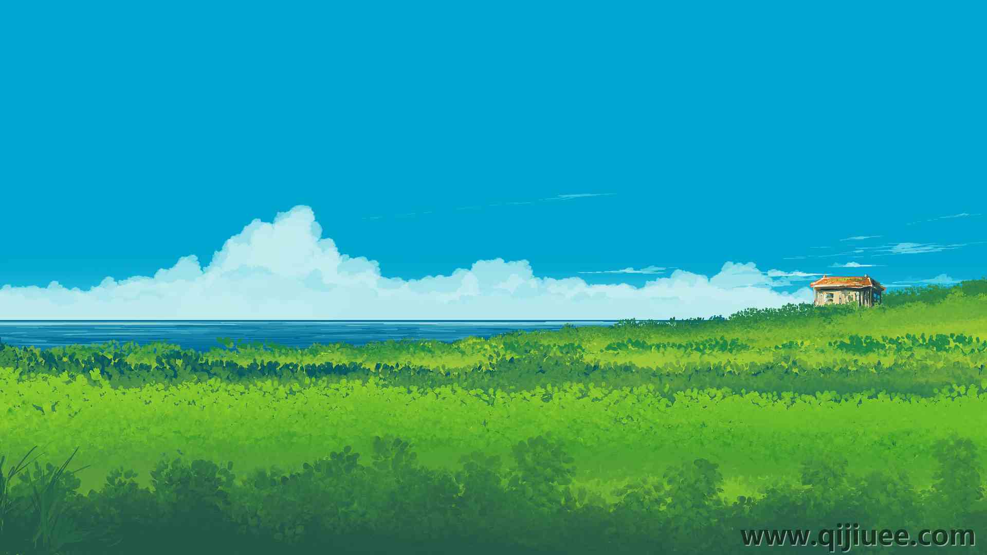 风景 云 自然 海洋 植物 天空  电脑壁纸 4K壁纸7520 x 3200/9.72 MB-柒染云阁