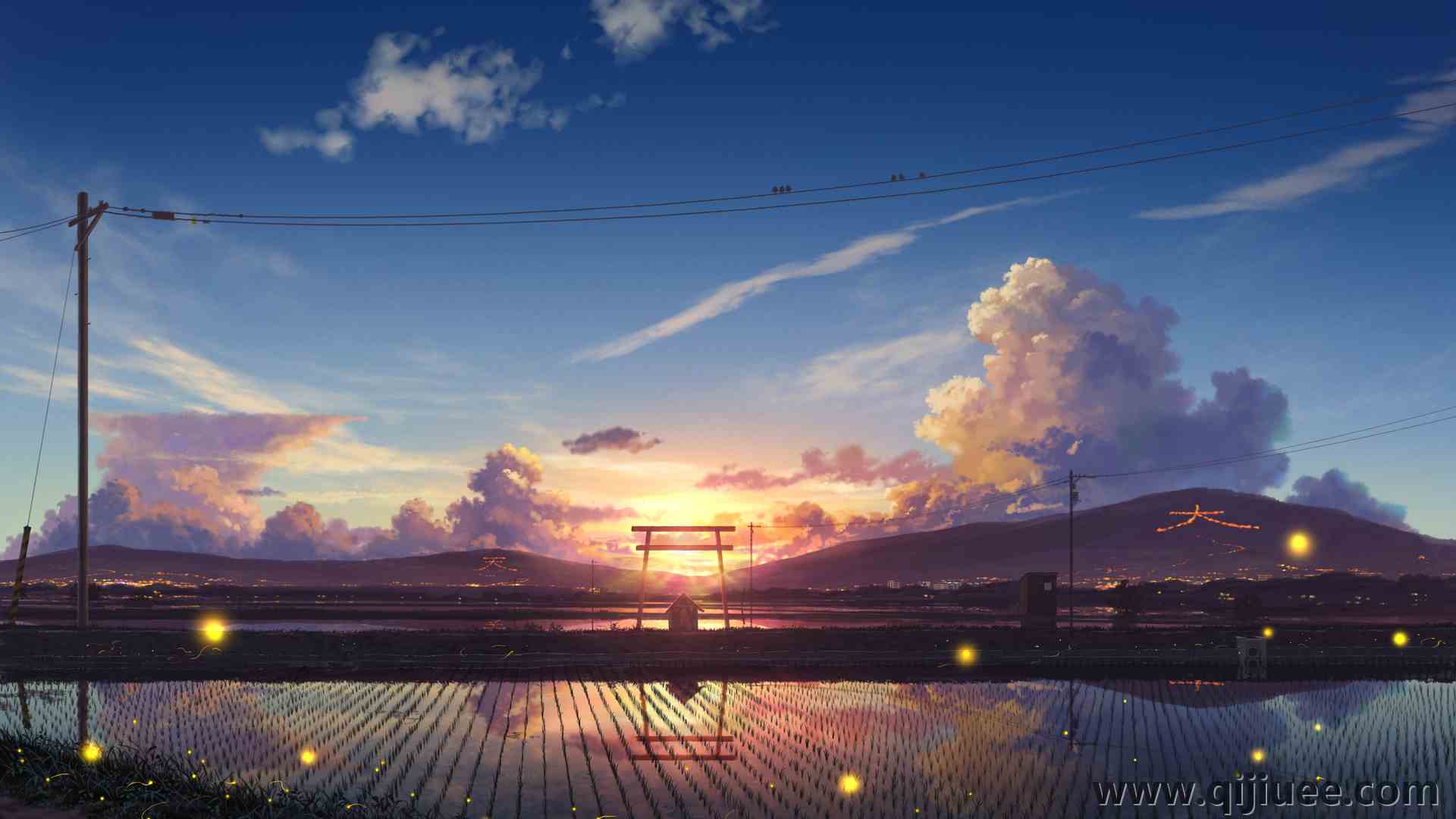 AI艺术 自然 水 海 田野 太阳 日落 天空  电脑壁纸 4K壁纸4149 x 2480/5.04 MB-柒染云阁