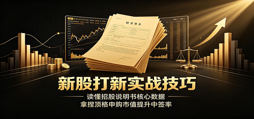 新股打新实战技巧：读懂招股说明书核心数据，拿捏顶格申购市值提升中签率-柒染云阁