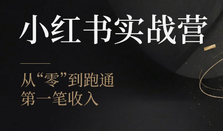 金金老师·小红书实战营-柒染云阁