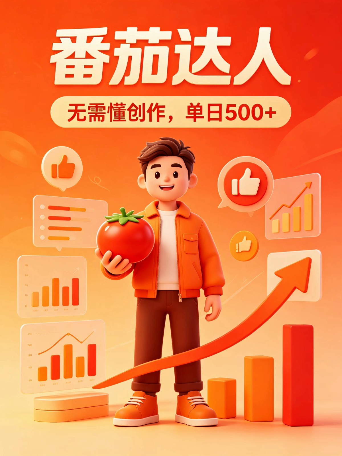 番茄小说达人全自动变现，普通人轻松日入500+-柒染云阁