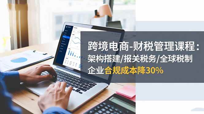 跨境电商-财税管理课程：架构搭建/报关税务/全球税制，企业合规成本降30%-柒染云阁