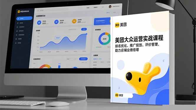 美团大众运营实战课程，排名优化、推广投放、评价管理，助力店铺业绩倍增-柒染云阁